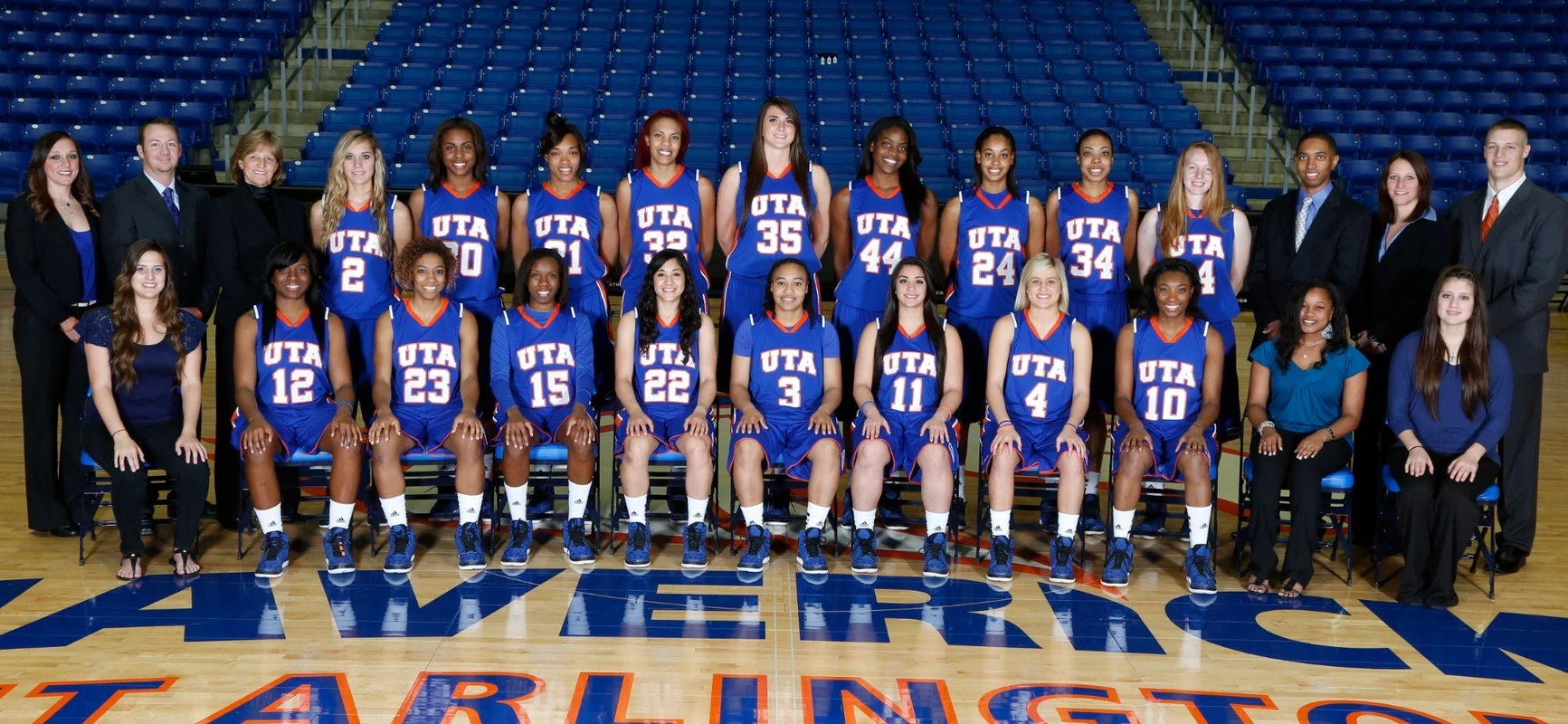 2012-13 wbb team photo