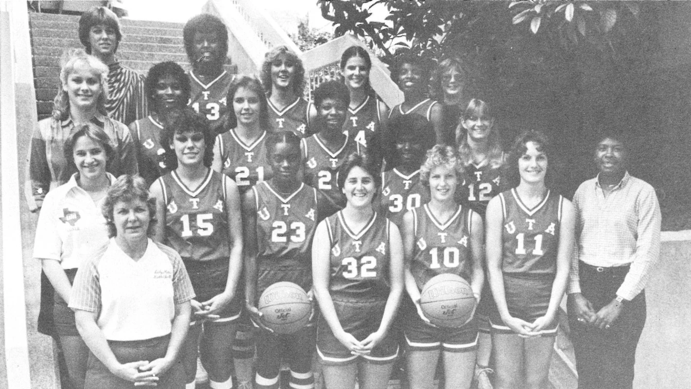 1983-84 WBB team photo