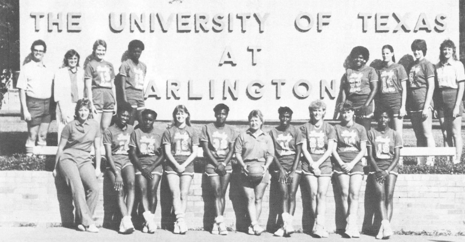 1985-86 WBB team photo