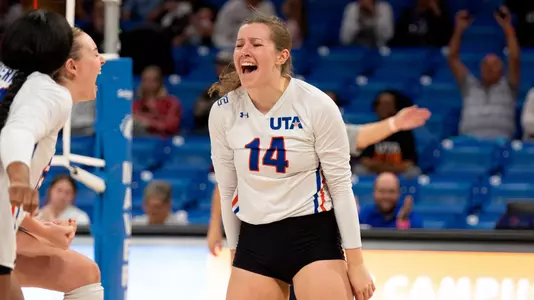 UTA basketball Midnight Madness at College Park Center in Arlington, Texas on October 20, 2022. (Photo by/Ellman Photography)