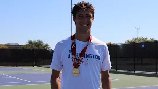 Andres Medus WAC Fall Tennis Invitational Medal Winner