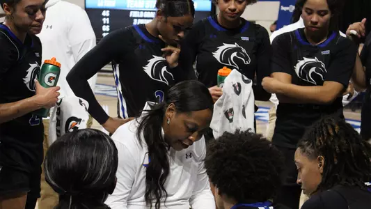 Coach Wright Drawing Up A Play