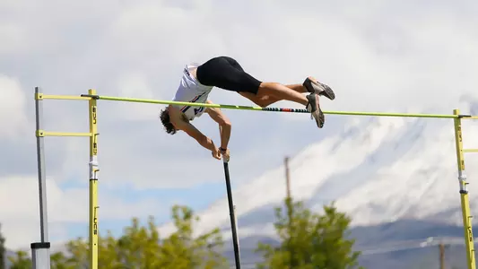 Randon Gray Pole Vault at WAC Outdoor Championships