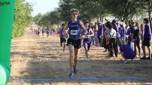 Jackson Cichon Finishing At 2024 John McKenzie Invitational