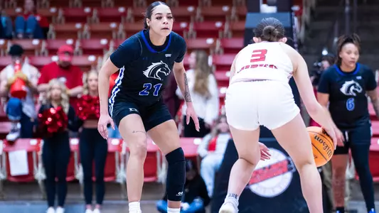 Alexsyah Goudeau Playing Defense At Southern Utah