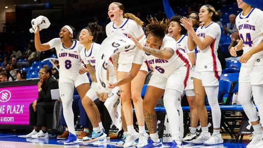 WBB Bench Celebration