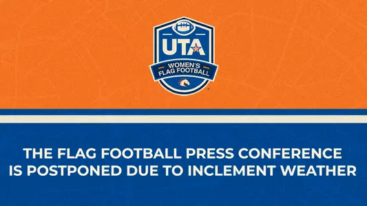uta flag football press conference postponed