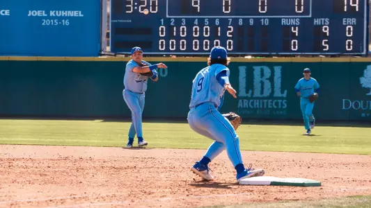 Melendez to Dygert for the out at first