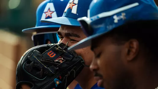 McAfee and Melendez in the dugout