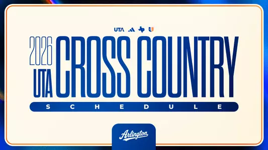 2026 UTA Cross Country Schedule Graphic: "2026 UTA Cross Country Schedule"
