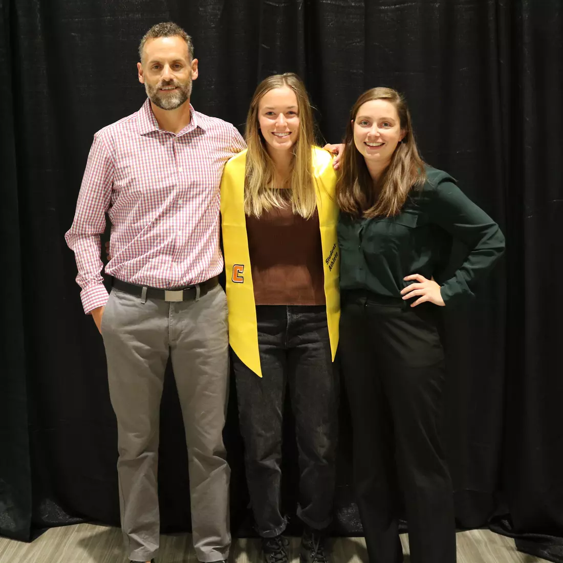 Fall 2021 Academic Sashing Ceremony.