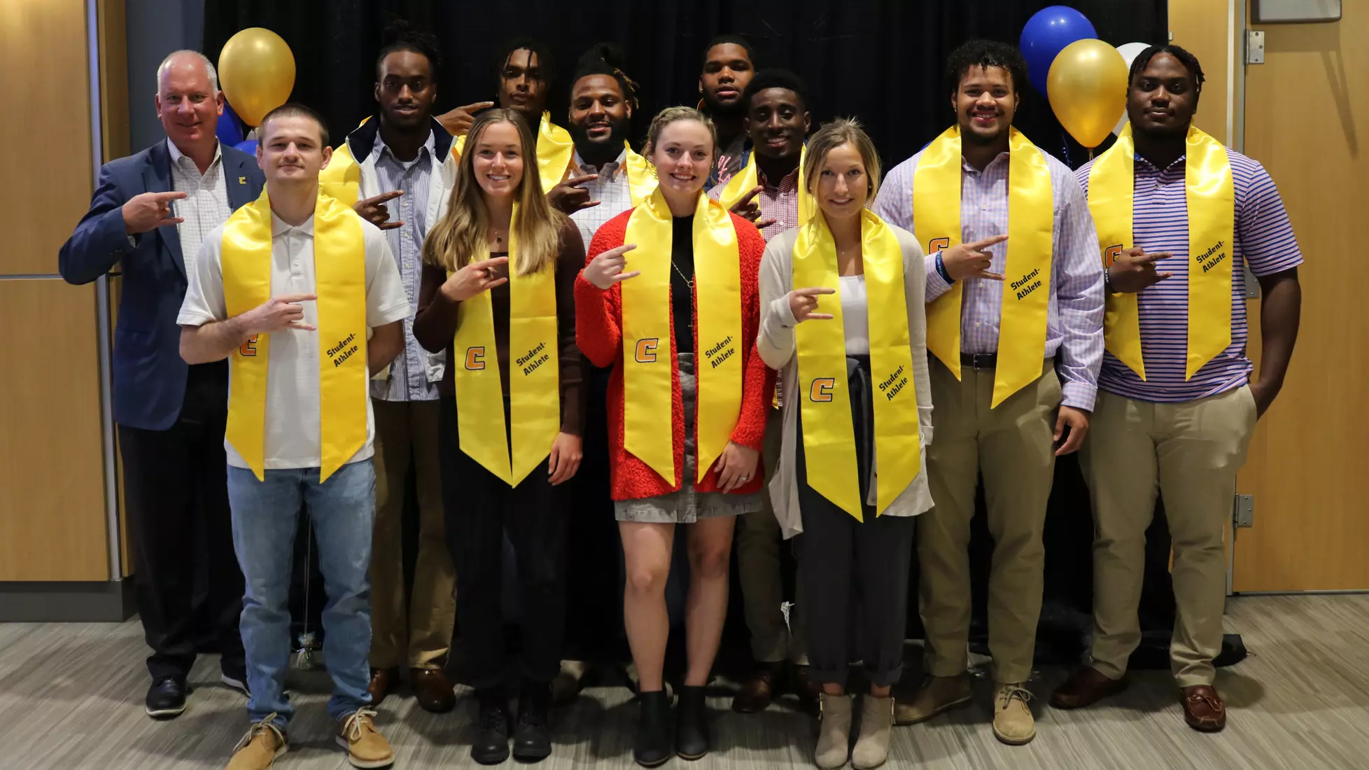 Fall 2021 Academic Sashing Ceremony.
