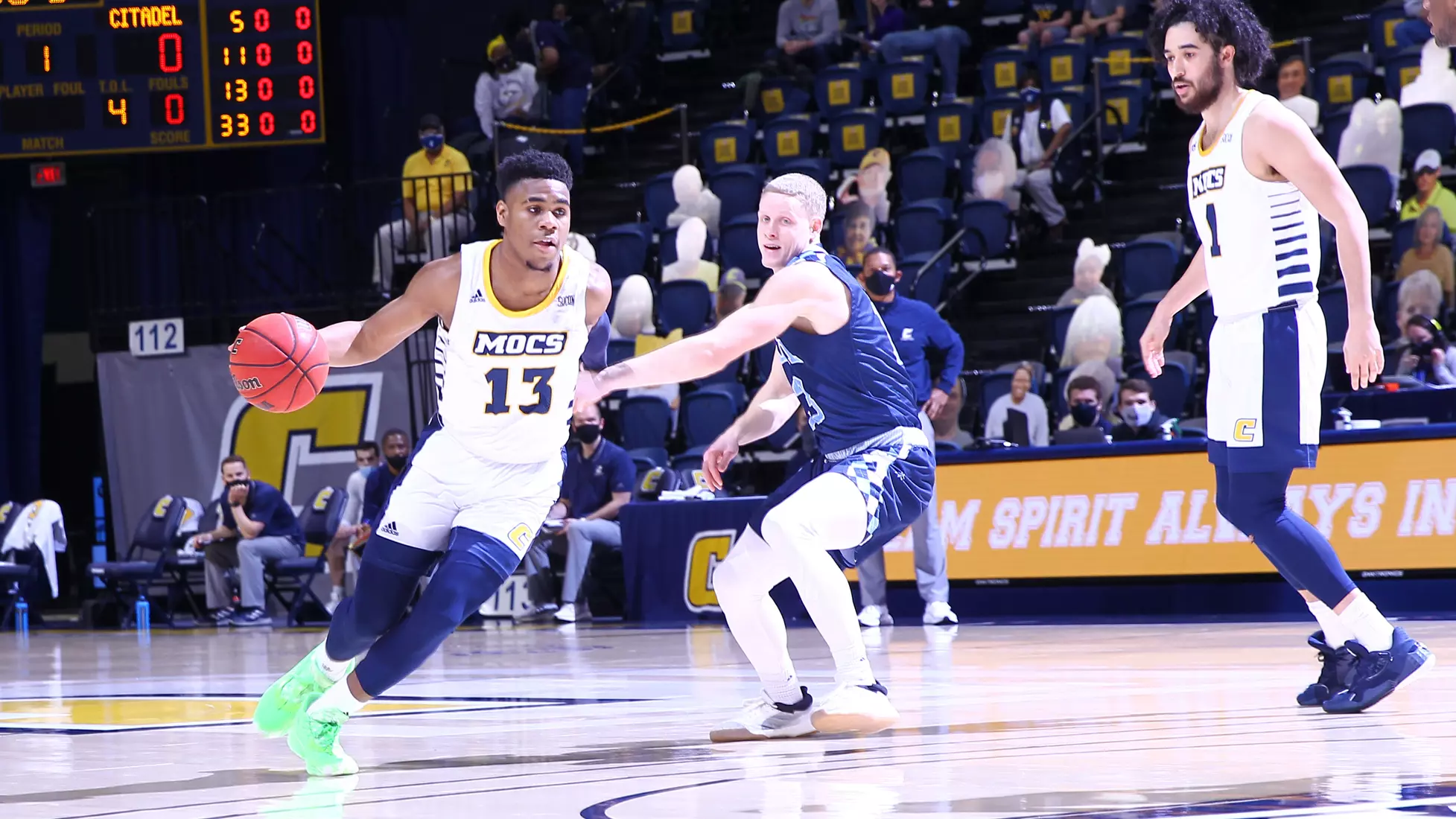 Sophomore Malachi Smith.