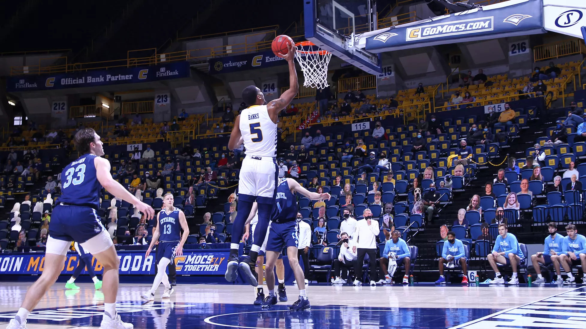 Senior Darius Banks.