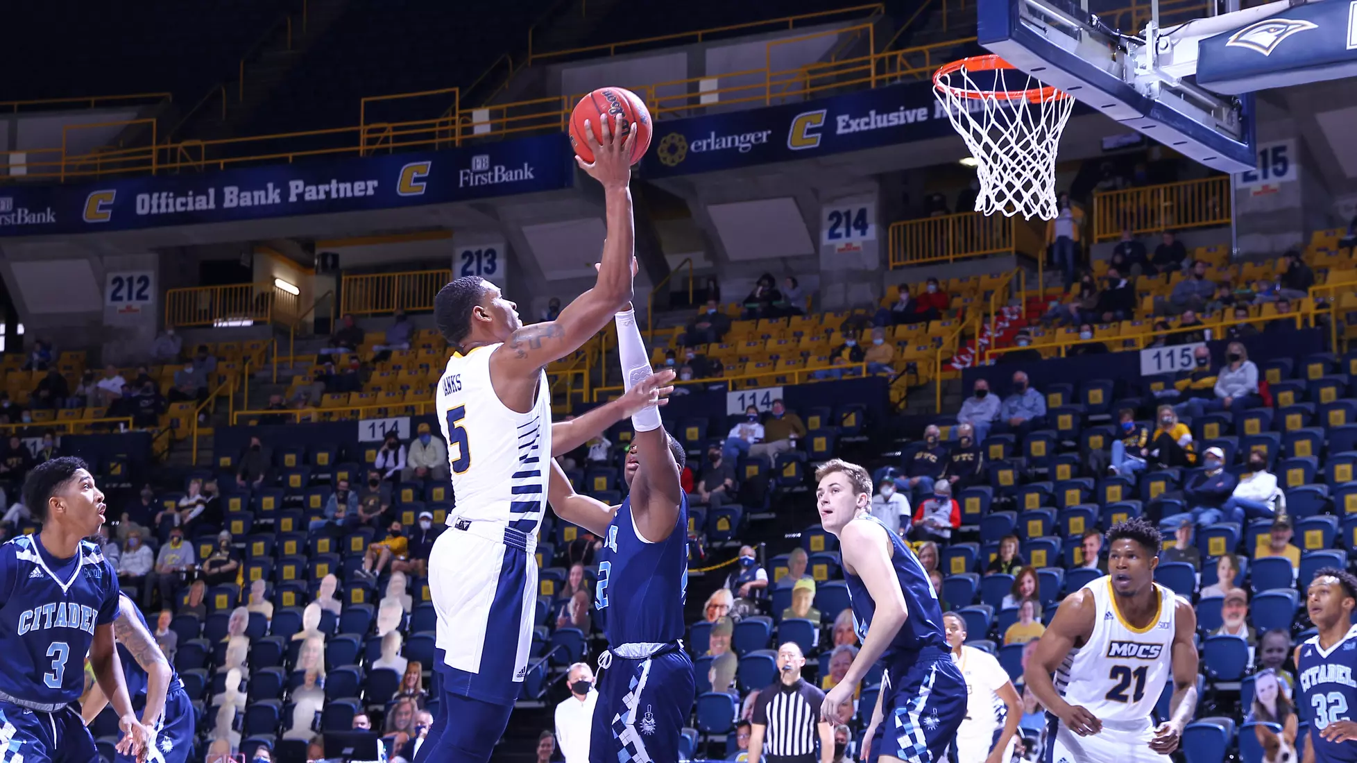 Senior Darius Banks.