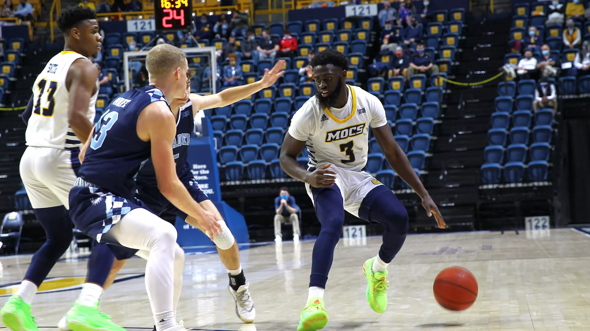 Senior David Jean-Baptiste.
