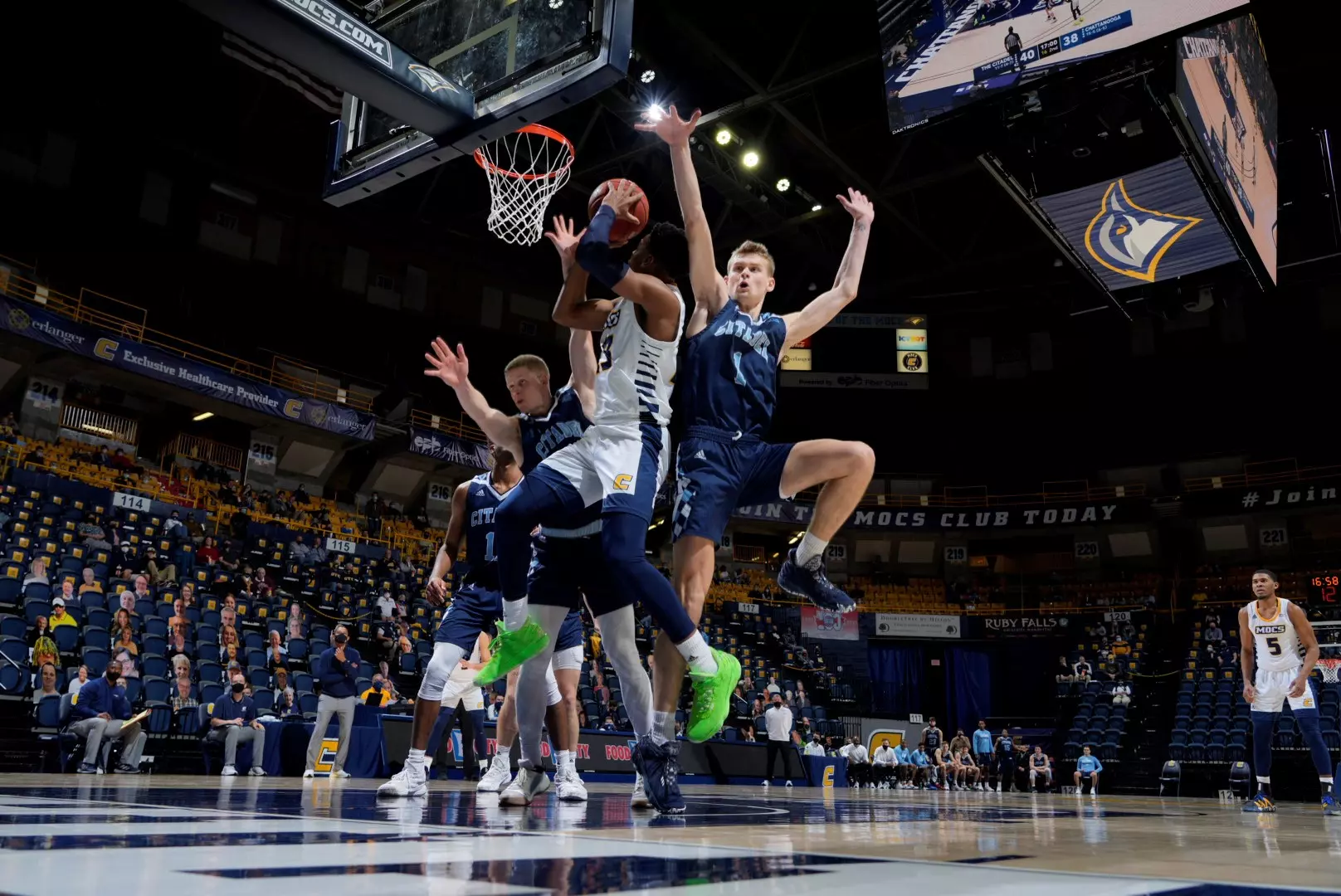 Sophomore Malachi Smith.