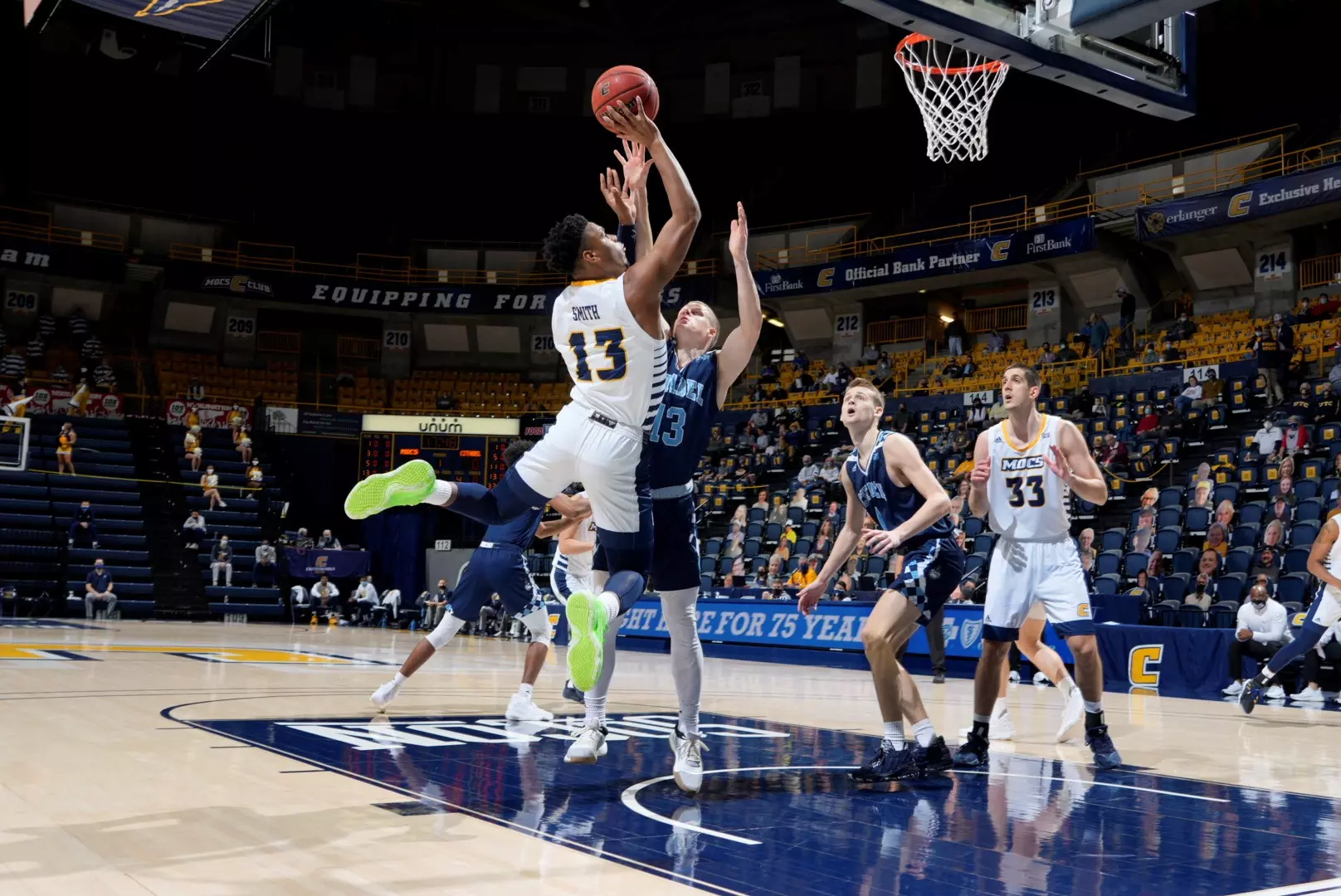 Sophomore Malachi Smith.