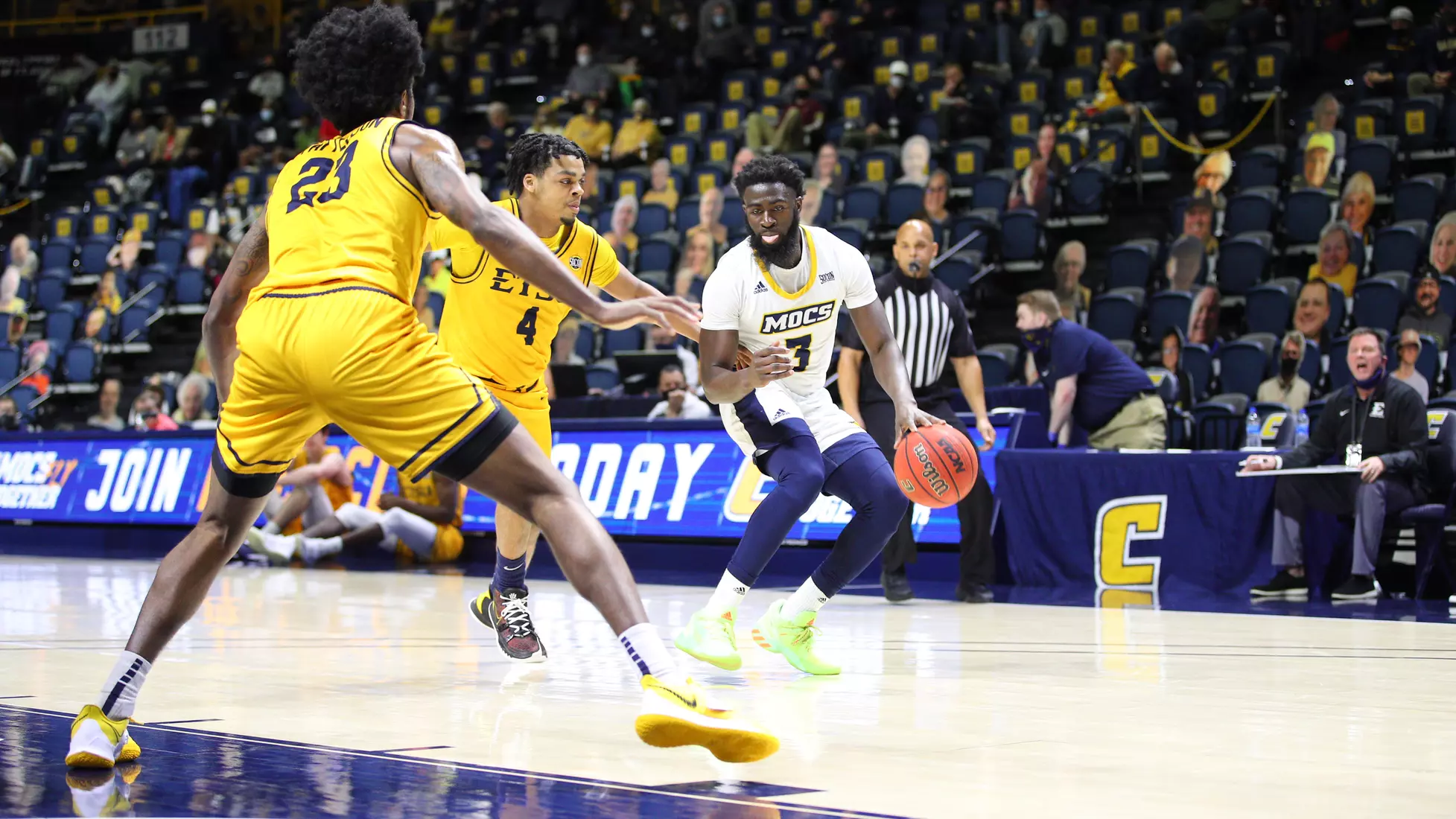 Senior David Jean-Baptiste.