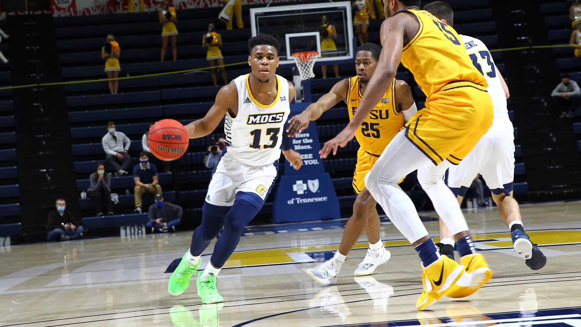 Sophomore Malachi Smith.