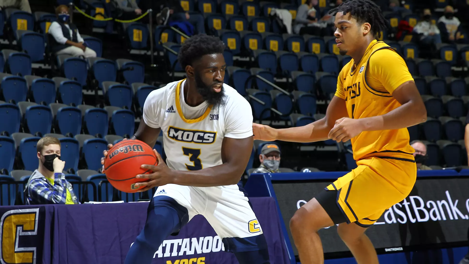 Senior David Jean-Baptiste.