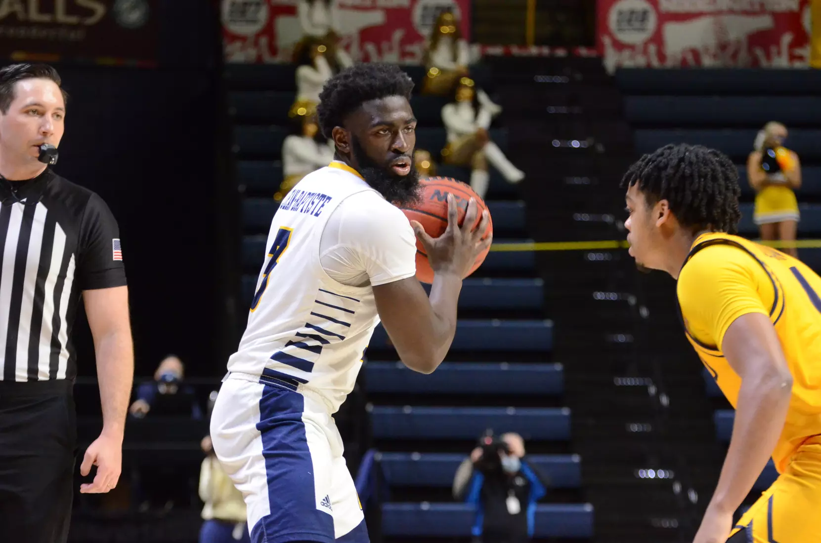 Senior David Jean-Baptiste.