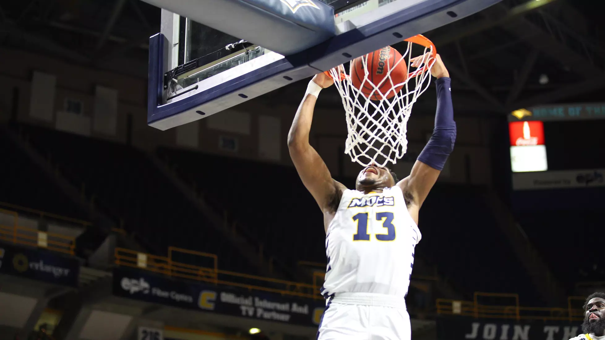 Sophomore Malachi Smith.