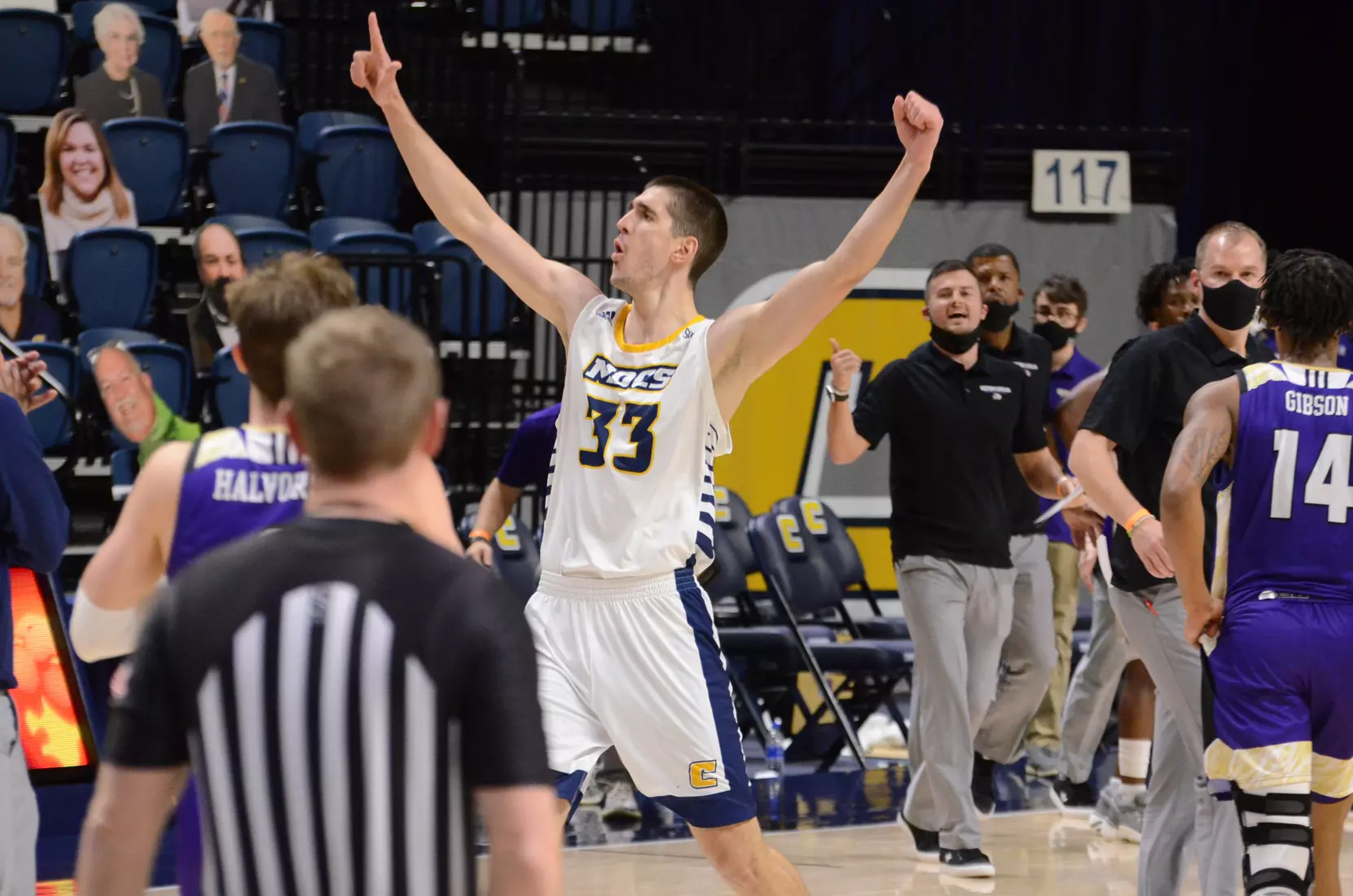 Senior Stefan Kenic.
