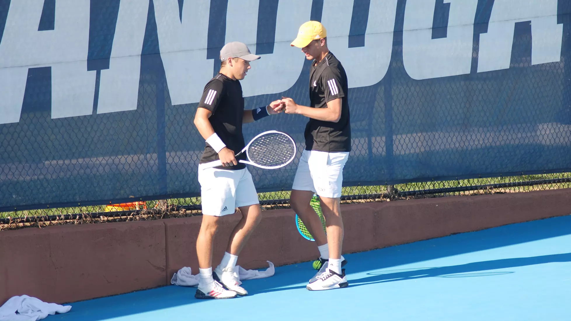 Sophomore Tomas Rodriguez and freshman Peyton Gatti