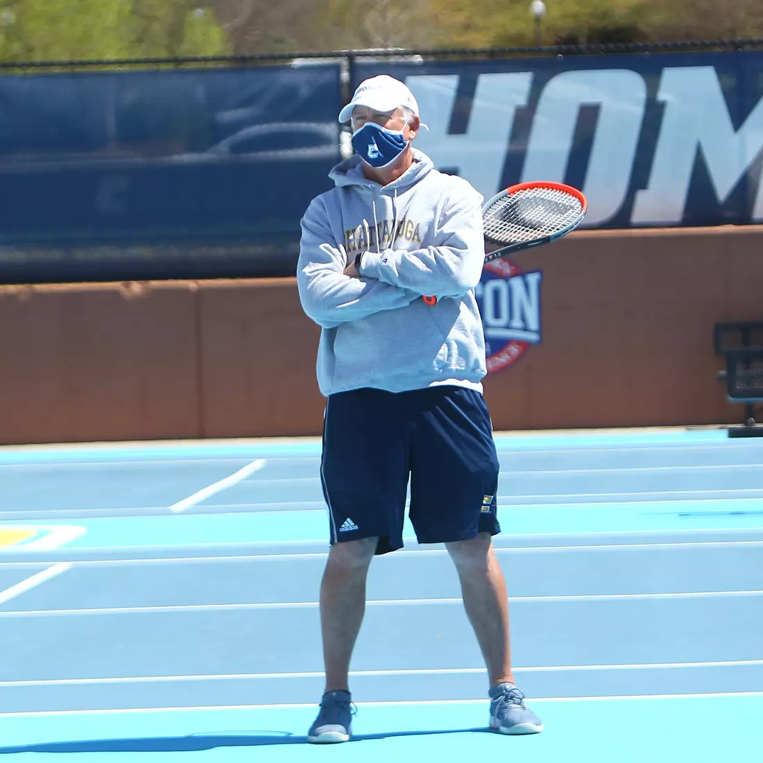 Head Coach Chuck Merzbacher.