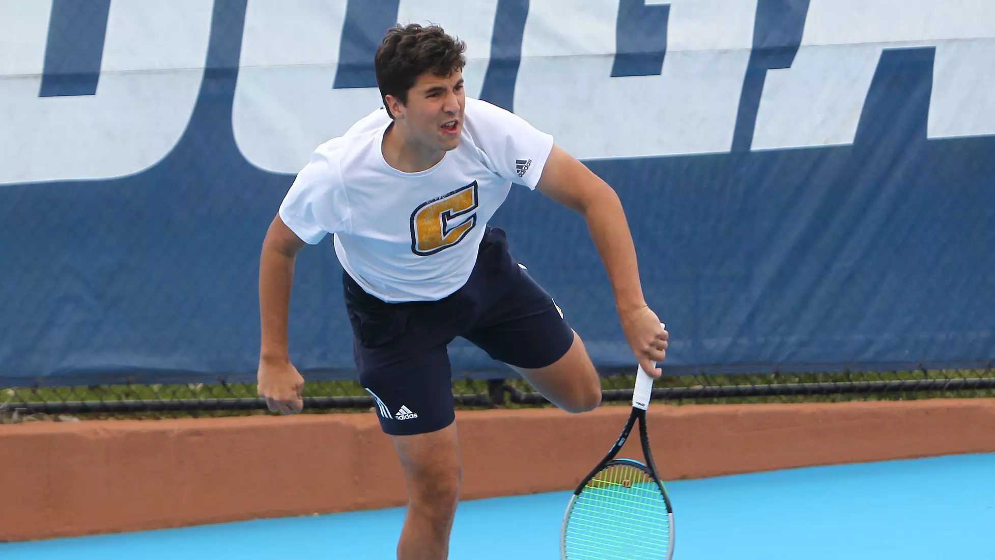 Sophomore Simon Labbe.