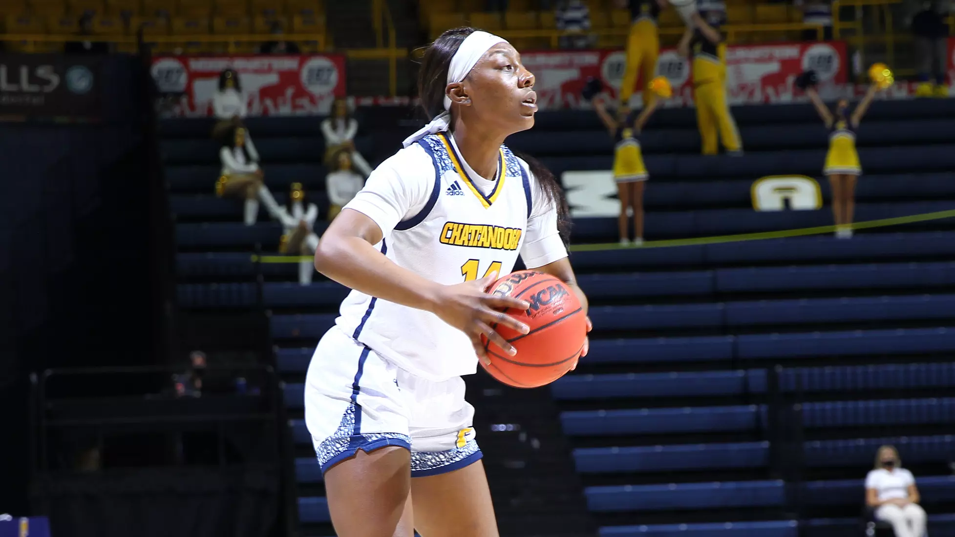 Junior Amaria Pugh.