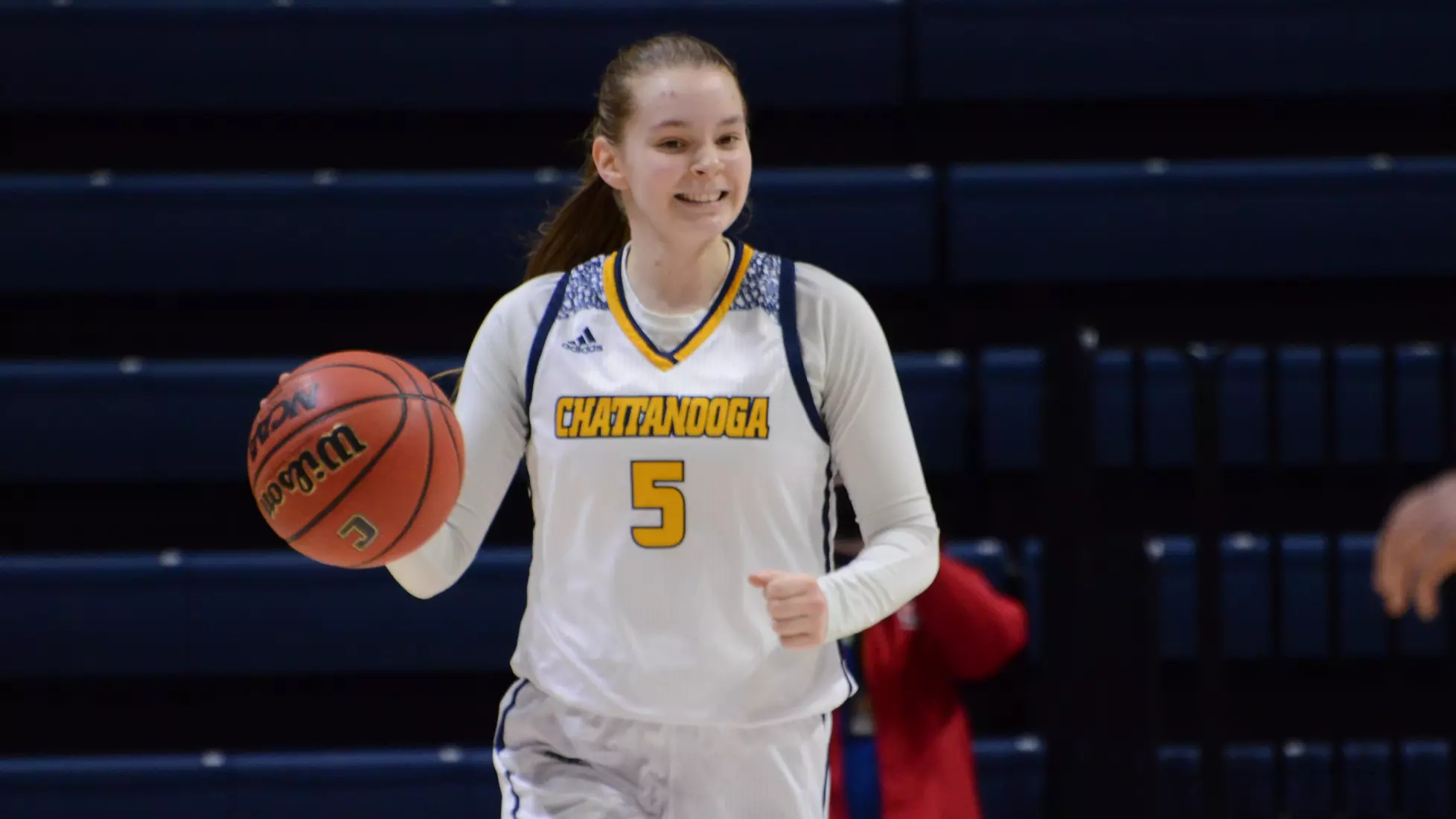 Freshman Sigrun Olafsdottir.