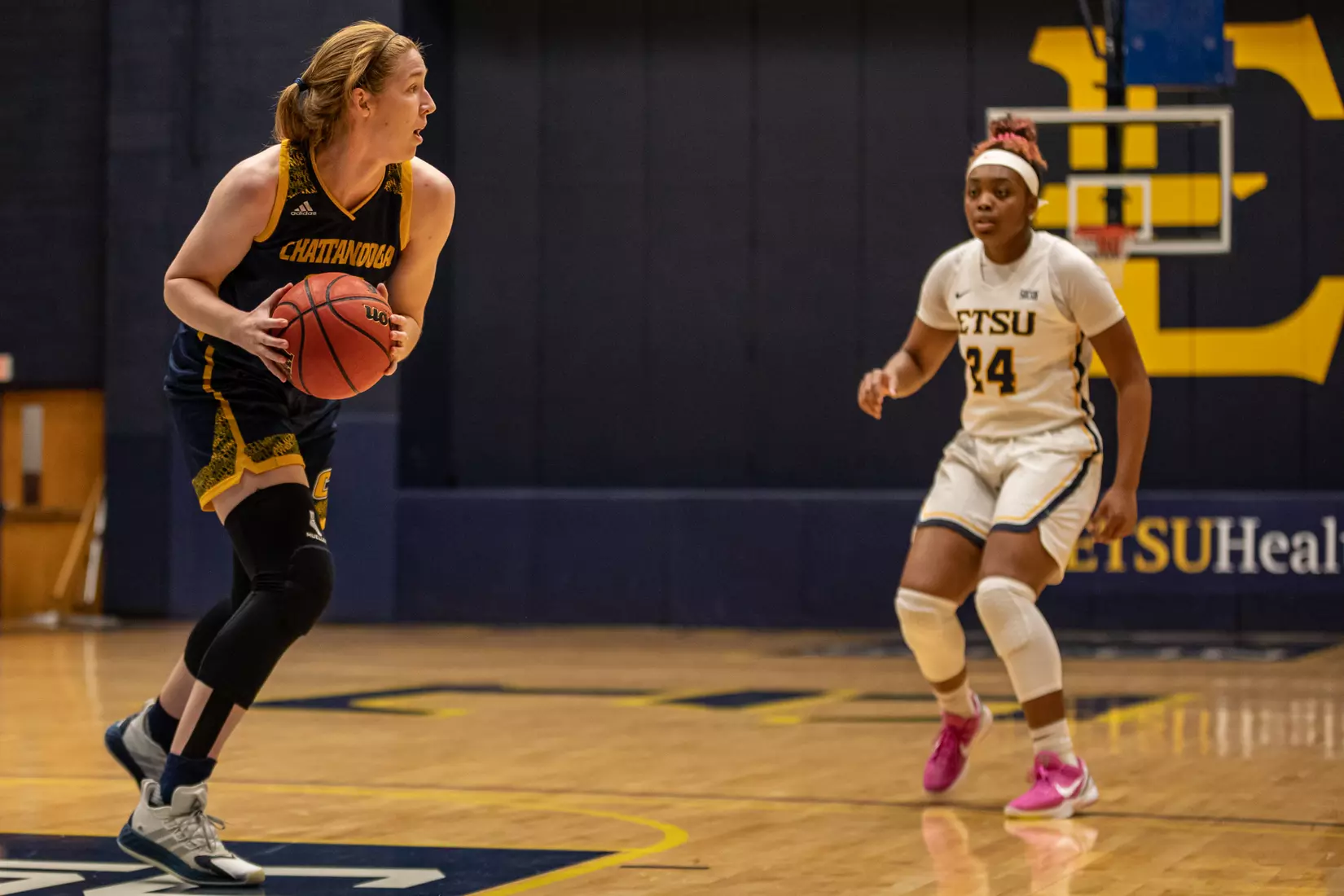 February 25, 2021 - Johnson City, Tennessee - Brooks Gym:
Image Credit: Dakota Hamilton/ETSU