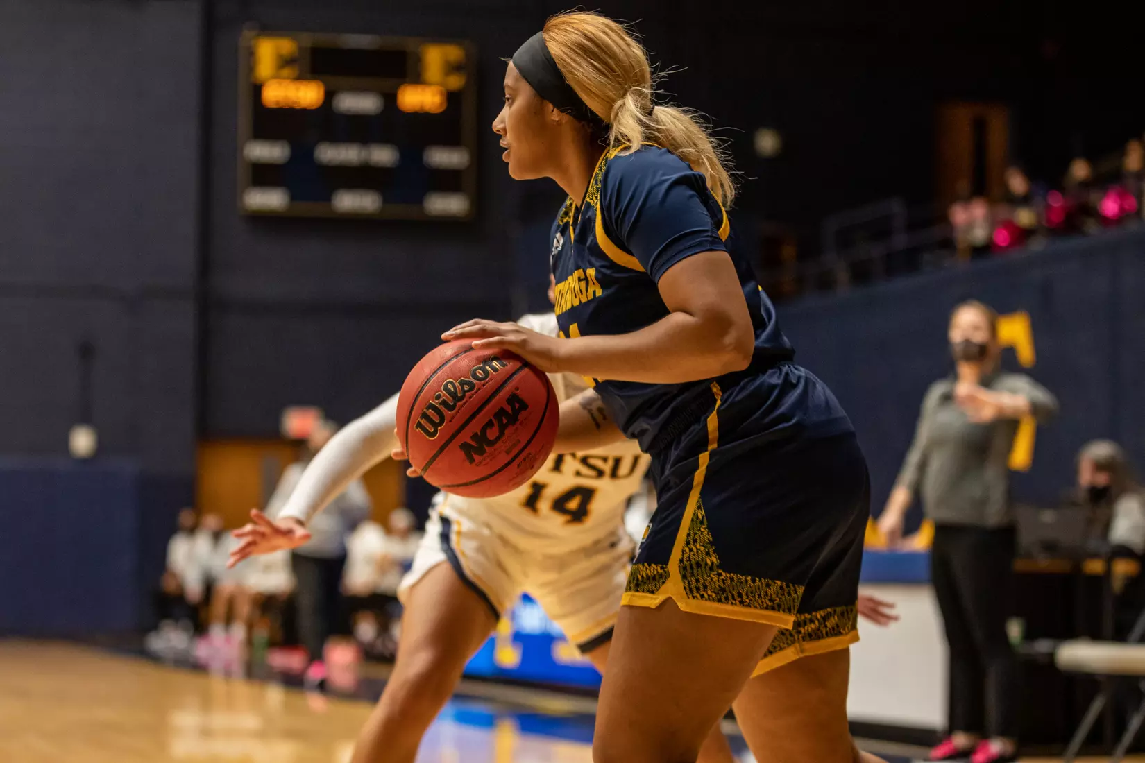 February 25, 2021 - Johnson City, Tennessee - Brooks Gym:
Image Credit: Dakota Hamilton/ETSU