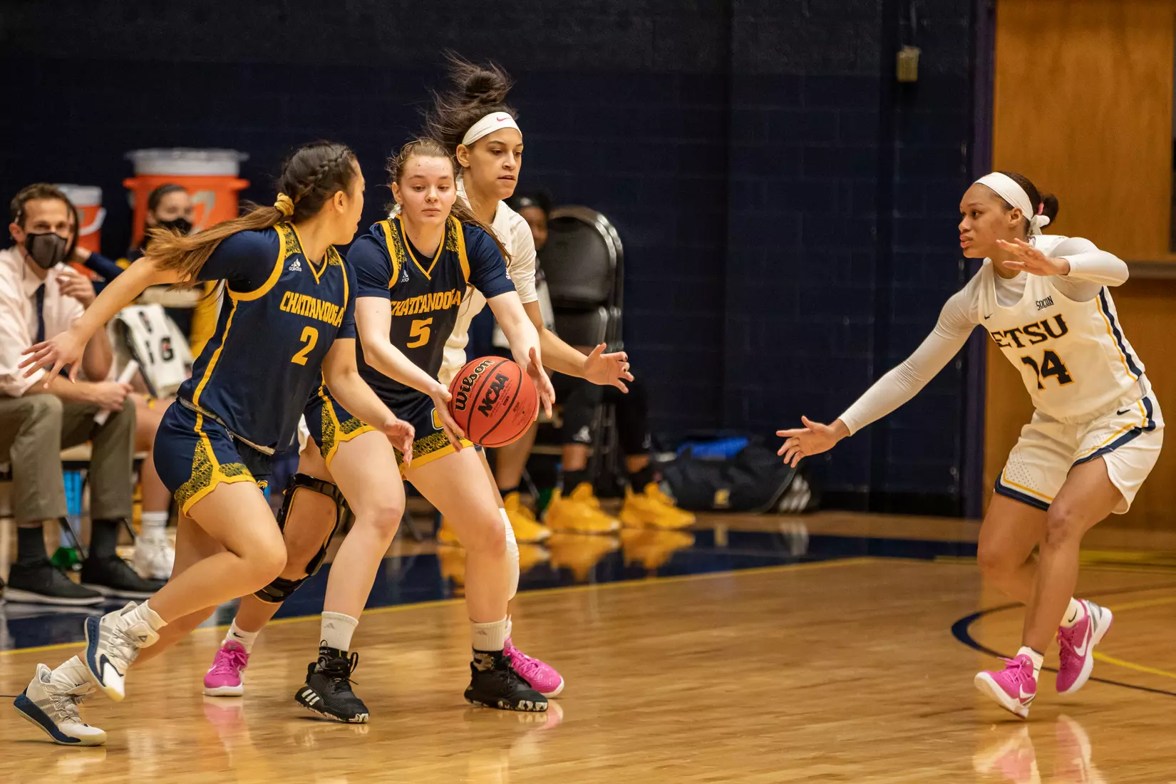 February 25, 2021 - Johnson City, Tennessee - Brooks Gym:
Image Credit: Dakota Hamilton/ETSU