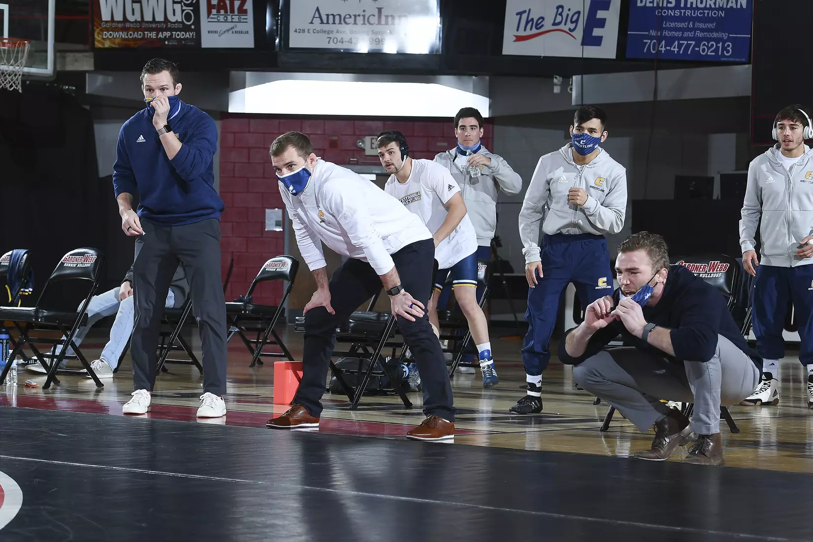 Head coach Kyle Ruschell.
