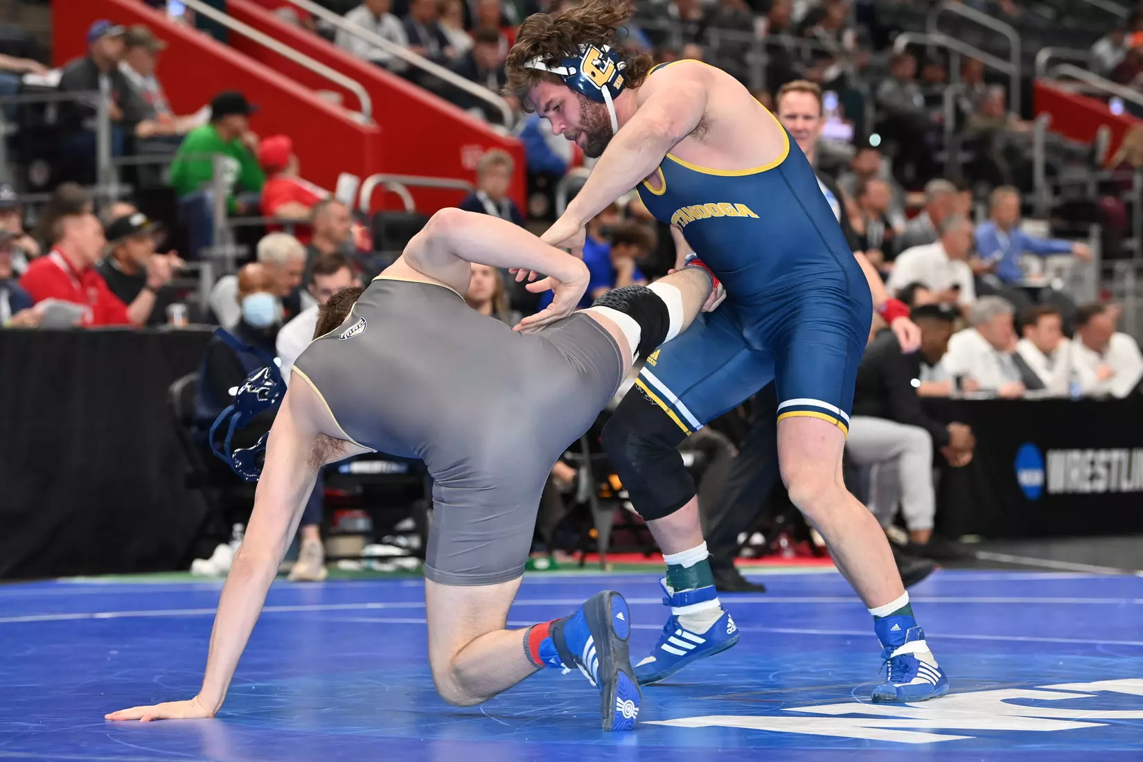 Matthew Waddell at the NCAA Championships.