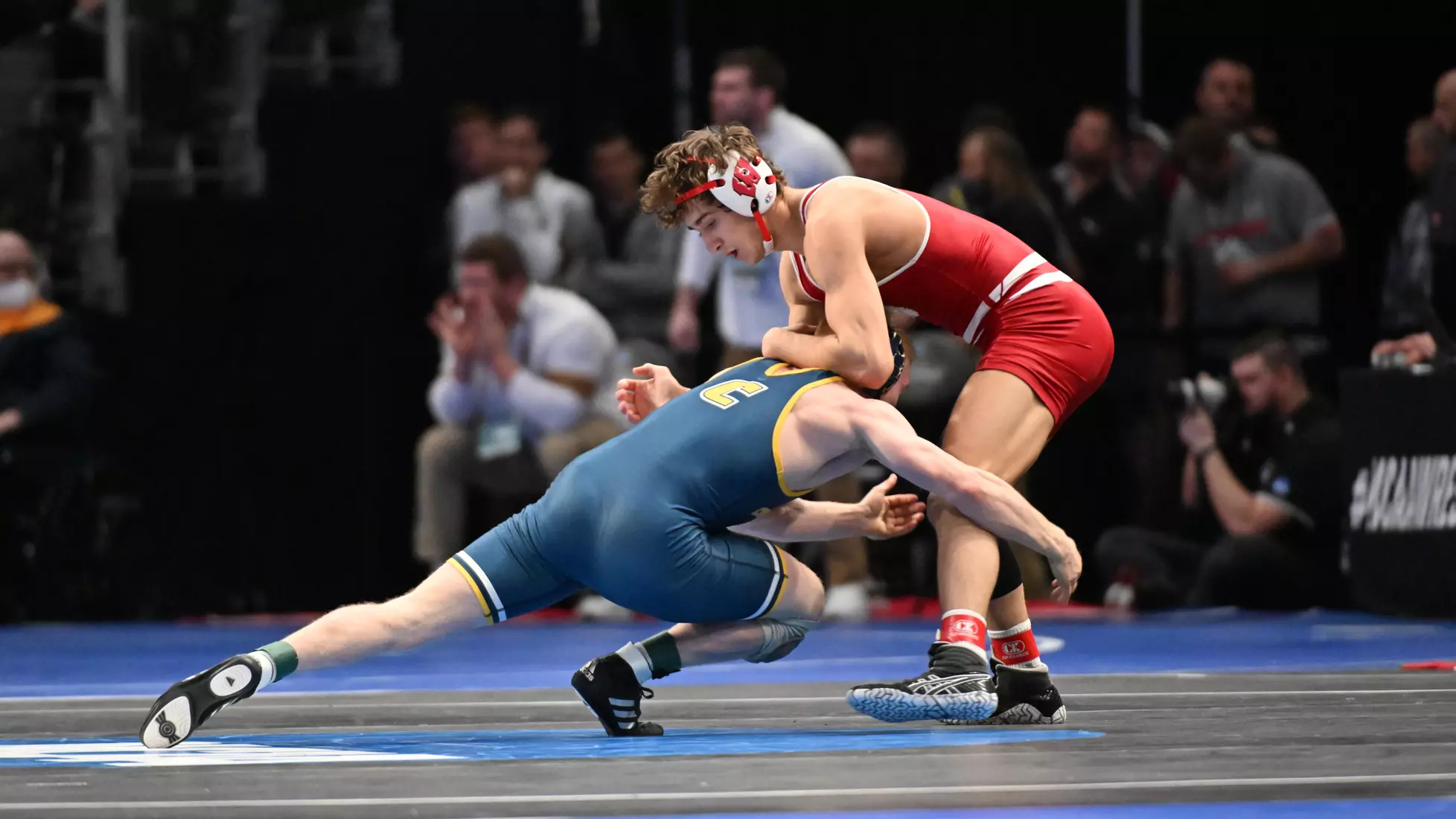 Drew Nicholson at the NCAA Championships.