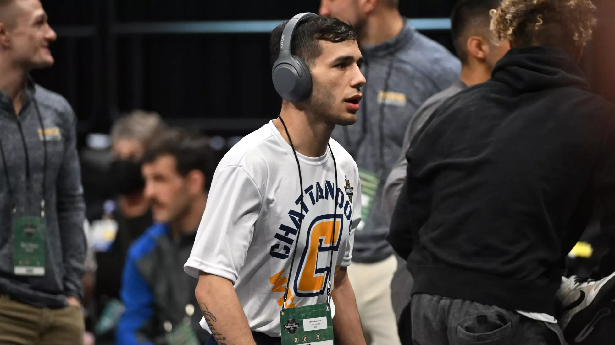 Fabian Gutierrez at the NCAA Championships.