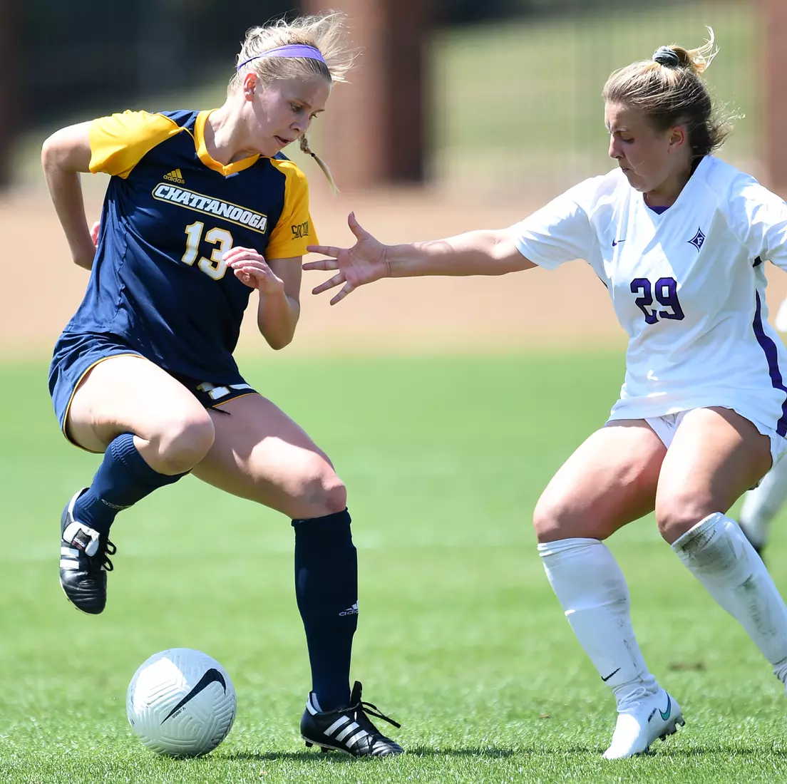 UT Chattanooga takes on Furman in the semi-finals of the 2021 Southern Conference Womenâ??s Soccer Championship at the Stone Soccer Stadium on Sunday, April 11, 2021 in Greenville, South Carolina.