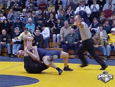 Wrestlers Win Eight of 10 Matches in SoCon Win Over Appalachian State