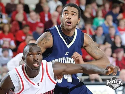 Mocs Outlast Delta Devils 65-61 for First Road Win of the Season
