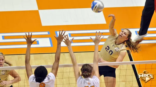 Lady Mocs Drop Contest at UNCG