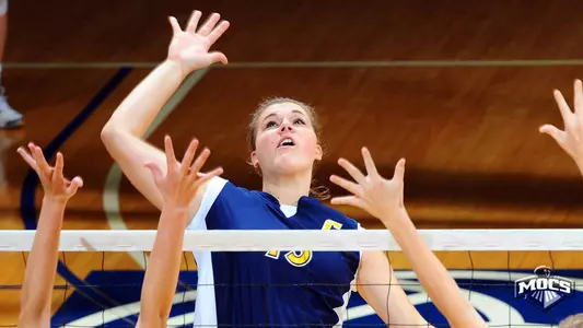 Teter Leads Mocs Volleyball in Loss at Wofford, 3-0