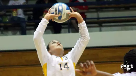 Volleyball Swept at Samford