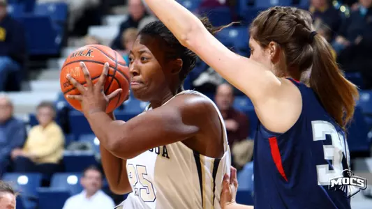 Hood Leads Lady Mocs Past Samford, 74-68