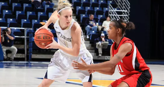 Christopher Leads Lady Mocs Past UNCG, 76-46