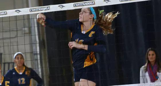 Catamounts Top Mocs Volleyball Saturday