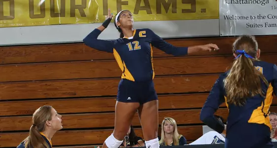 Mocs Volleyball Drops 3-0 Match to Belmont